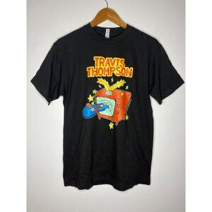 Travis Thompson 2018 Black Graphic Tee Men's Medium T-Shirt